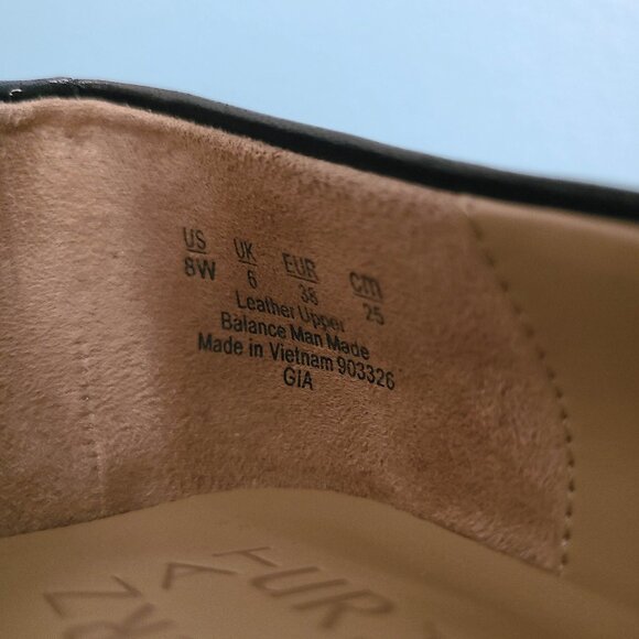 NATURALIZER ~ GIA Kitten Heels ~ Black 8W ~ Like New! - Picture 6 of 13